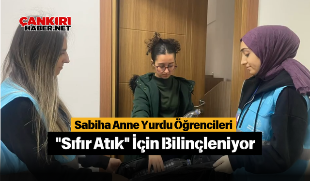 Sabiha Anne Yurdu Öğrencileri "Sıfır Atık" İçin Bilinçleniyor