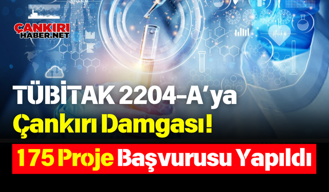 TÜBİTAK 2204-A’ya Çankırı Damgası! 175 Proje Başvurusu Yapıldı