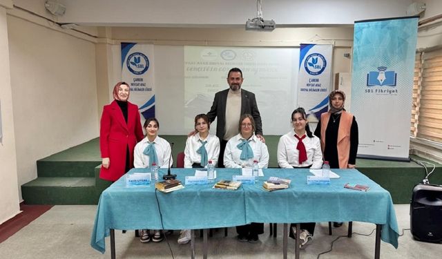 Çankırı Nevzat Ayaz Sosyal Bilimler Lisesi'nden "Gençliğin Gözünden Aytmatov" Paneli