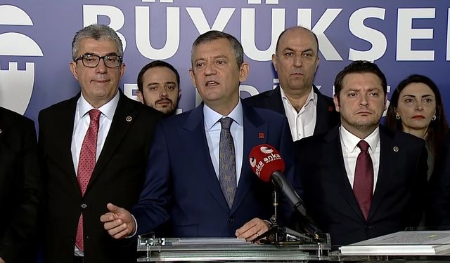 CHP Lideri Özgür Özel'den Saraçhane'de sert açıklamalar