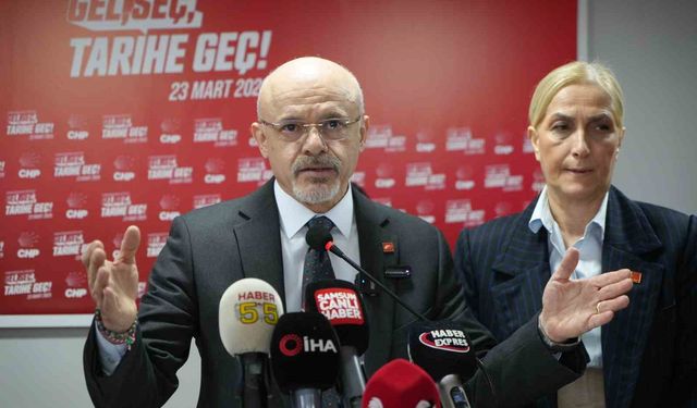 CHP Samsun İl Başkanı Mehmet Özdağ, delegeleri 23 Mart’taki ön seçime davet etti