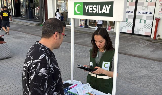 Bağımlılıkla Savaş Sokağa Taşındı: Yeşilay’dan Anlamlı Etkinlik