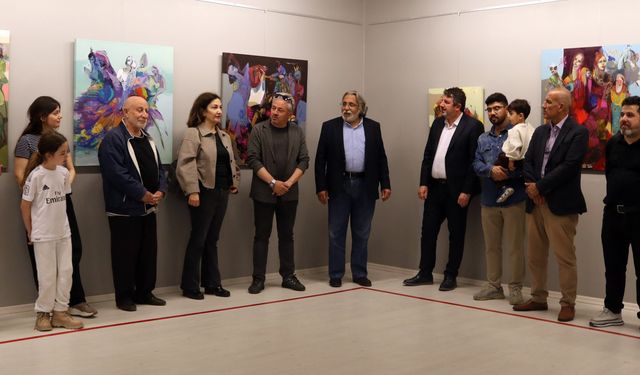 Anadolu Kadınları Tuvale Taşındı Nurgül Ferahoğlu’nun 10. Sergisi SANKO’da Açıldı