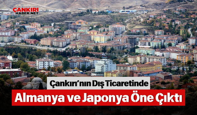 Çankırı’nın Dış Ticaretinde Almanya ve Japonya Öne Çıktı