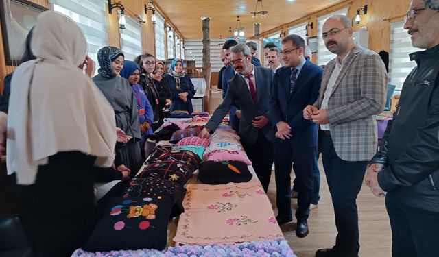 Tosya’da Özel Öğrencilerin El Emeği Büyük İlgi Gördü