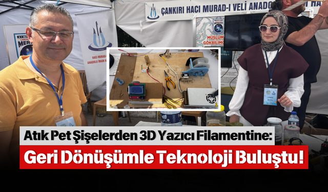 Atık Pet Şişelerden 3D Yazıcı Filamentine: Geri Dönüşümle Teknoloji Buluştu!