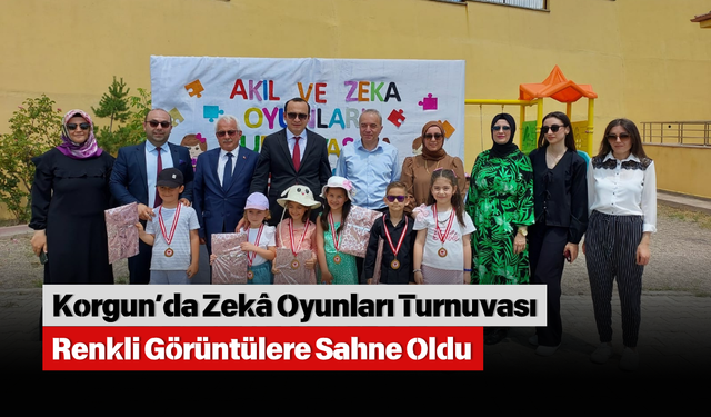 Korgun’da Zekâ Oyunları Turnuvası Renkli Görüntülere Sahne Oldu