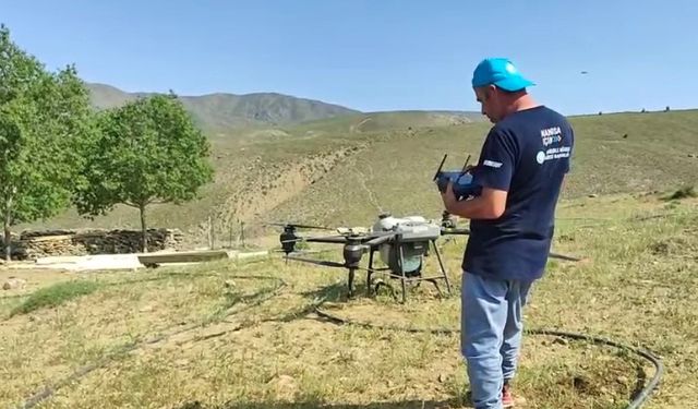 Manisa’da Çekirge Seferberliği! Dronlarla Havadan Müdahale