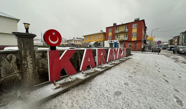 Erzurum Karayazı’da Dolu Yağışı Hayatı Olumsuz Etkiledi