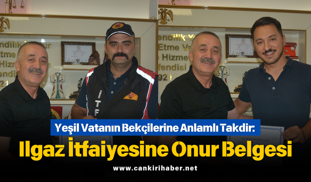 Başkan Mehmed Öztürk’ten Orman Yangını Kahramanlarına Teşekkür