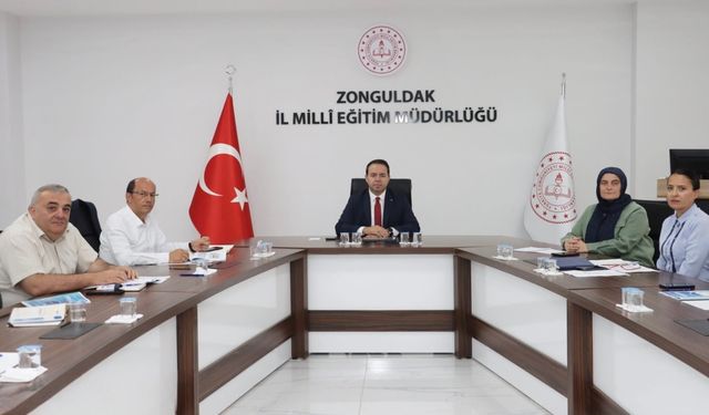 Zonguldak’ta Eğitim Planlaması İl Millî Eğitim Müdürlüğü Yeni Dönemi Masaya Yatırdı
