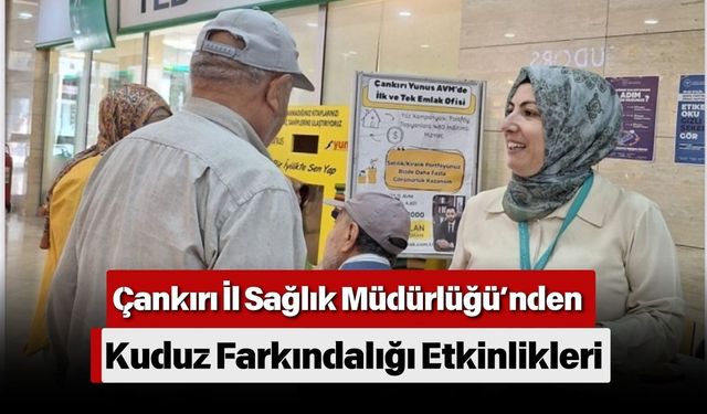 Çankırı İl Sağlık Müdürlüğü’nden Kuduz Farkındalığı Etkinlikleri