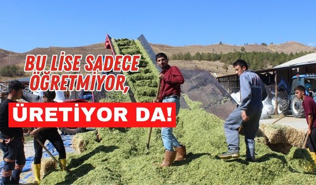 Bu Lise Sadece Öğretmiyor, Üretiyor da!