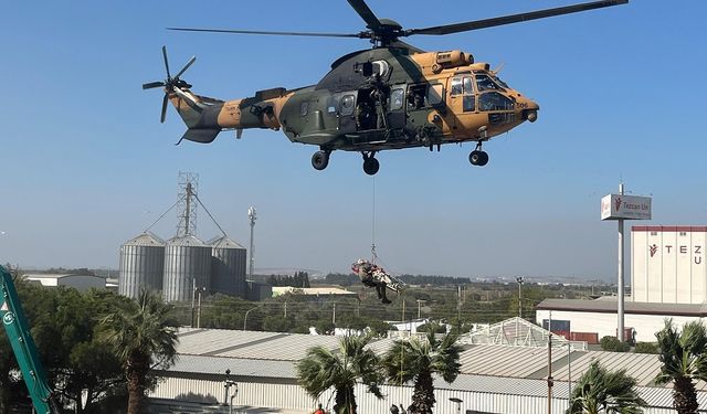 İzmir’de Gerçeğini Aratmayan Deprem Tatbikatı