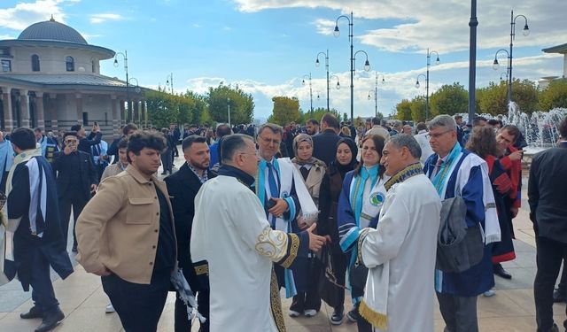 Karabük Üniversitesi Rektörü, Cumhurbaşkanlığı’ndaki akademik yıl açılış törenine katıldı