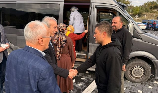 Mehdi Eker Safranbolu’da Safran Hasadına Katıldı