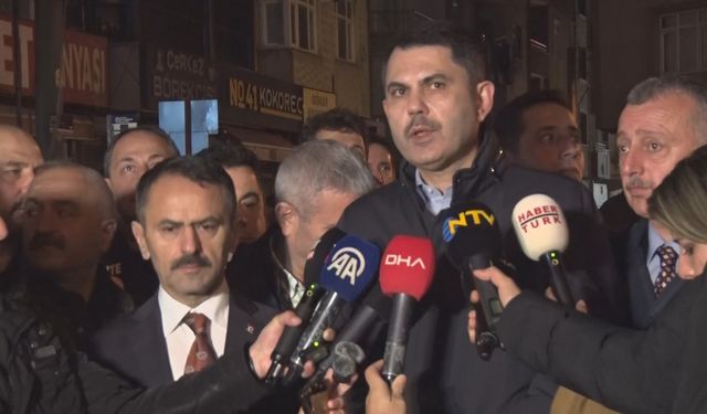 Arslan Apartmanı Faciası Sonrası Bakan Kurum Açıklama Yaptı Tahliyeler ve Zemin Araştırması