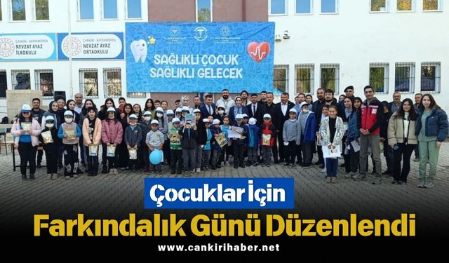 Çocuklar İçin Farkındalık Günü Düzenlendi