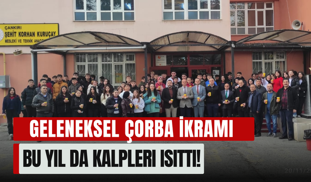 Geleneksel Çorba İkramı Bu Yıl da Kalpleri Isıttı!