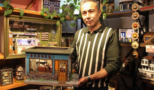 Minyatür Sanatının Ustası: Emekli Sağlık Memuru Diorama ile Yurt Dışına Açılıyor