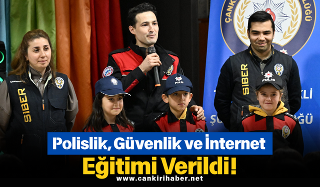 Polislik, Güvenlik ve İnternet Eğitimi Verildi!