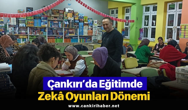 Çankırı’da Eğitimde Zekâ Oyunları Dönemi