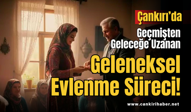 Çankırı’da Geçmişten Geleceğe Uzanan Geleneksel Evlenme Süreci!