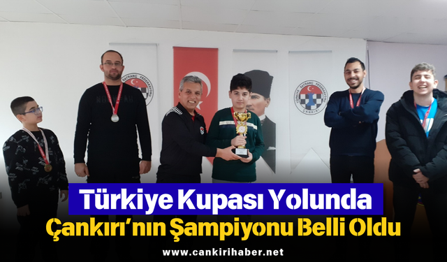 Türkiye Kupası Yolunda Çankırı’nın Şampiyonu Belli Oldu