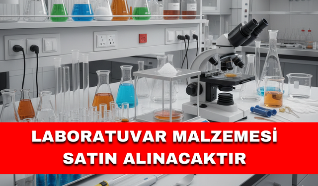LABORATUVAR MALZEMESİ SATIN ALINACAKTIR