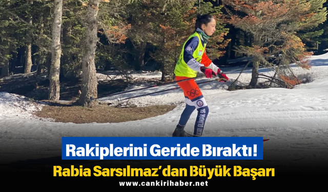 Rakiplerini Geride Bıraktı! Rabia Sarsılmaz’dan Büyük Başarı
