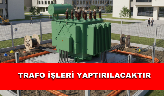 TRAFO İŞLERİ YAPTIRILACAKTIR