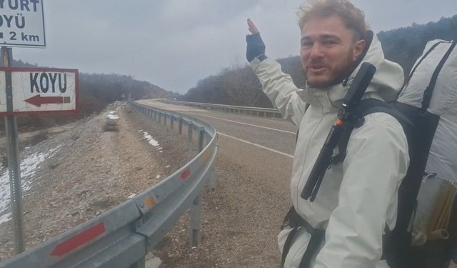 Almanya’dan Japonya’ya Yürüyerek Gitmeye Çalışan Mustafa Mostanno Türkiye’ye Ulaştı