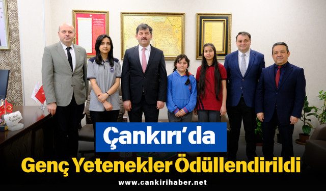 Çankırı’da Genç Yetenekler Ödüllendirildi