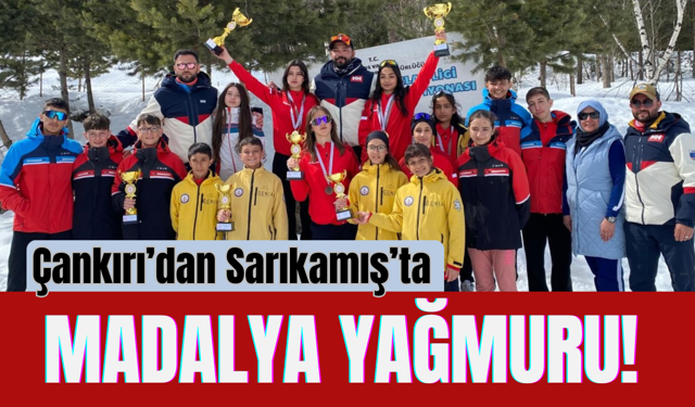 Çankırı’dan Sarıkamış’ta Madalya Yağmuru!