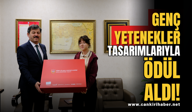 Genç Yetenekler Tasarımlarıyla Ödül Aldı!