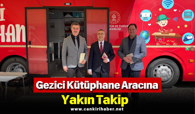 Gezici Kütüphane Aracına Yakın Takip