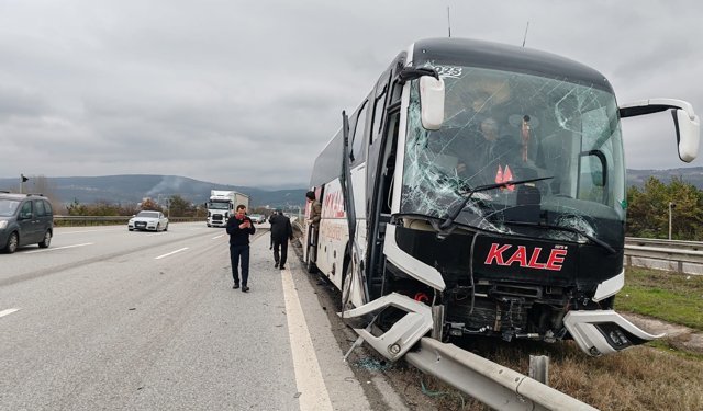 Otobüs Şoförünün Refleksi Facia Önledi!