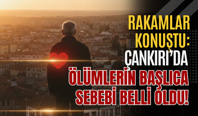 Rakamlar Konuştu: Çankırı’da Ölümlerin Başlıca Sebebi Belli Oldu!