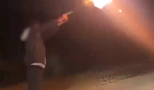Sokakta Havaya Ateş Açan Şahıs Gözaltında!