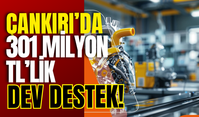 Çankırı’da 301 Milyon TL’lik Dev Destek!