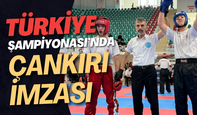 Türkiye Şampiyonası’nda Çankırı İmzası