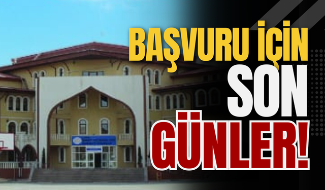 Başvuru İçin Son Günler!