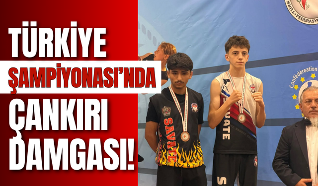 Türkiye Şampiyonası’nda Çankırı Damgası!