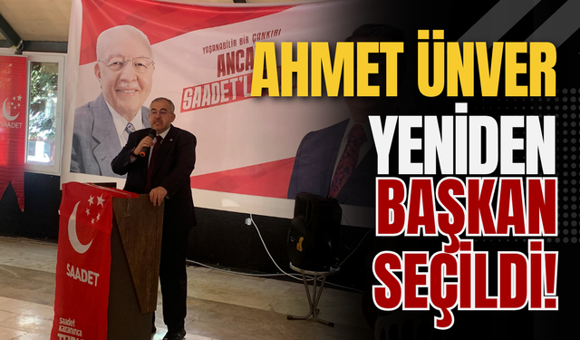 Ahmet Ünver Yeniden Başkan Seçildi!