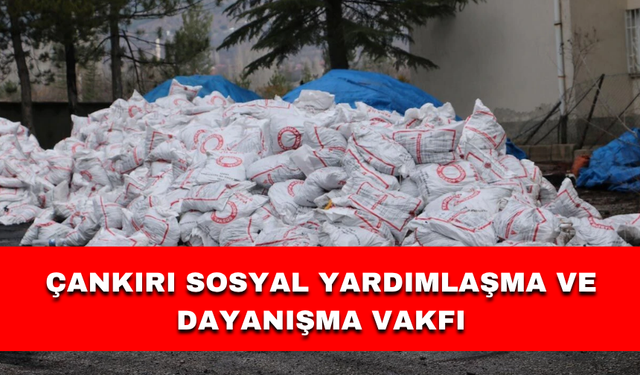 ÇANKIRI SOSYAL YARDIMLAŞMA VE DAYANIŞMA VAKFI