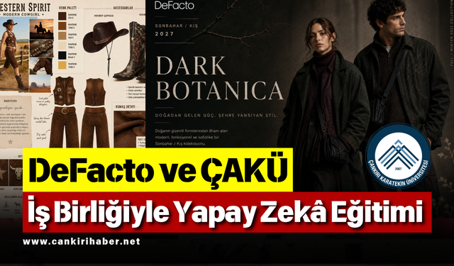 DeFacto ve ÇAKÜ İş Birliğiyle Yapay Zekâ Eğitimi