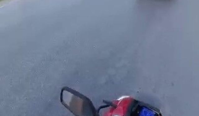 Kural Tanımadı: Trafik Adasına Ters Girip İlerledi