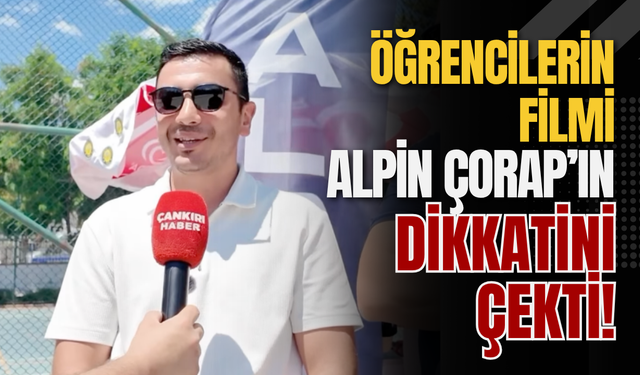 Öğrencilerin filmi Alpin Çorap’ın dikkatini çekti!