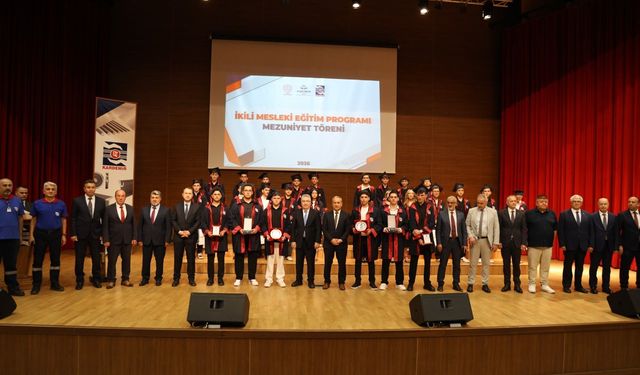 Sanayi ile Eğitim El Ele Karabük’te 31 Genç Mezun Oldu