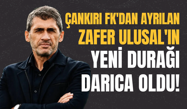 Çankırı FK'dan Ayrılan Zafer Ulusal'ın Yeni Durağı Darıca Oldu!